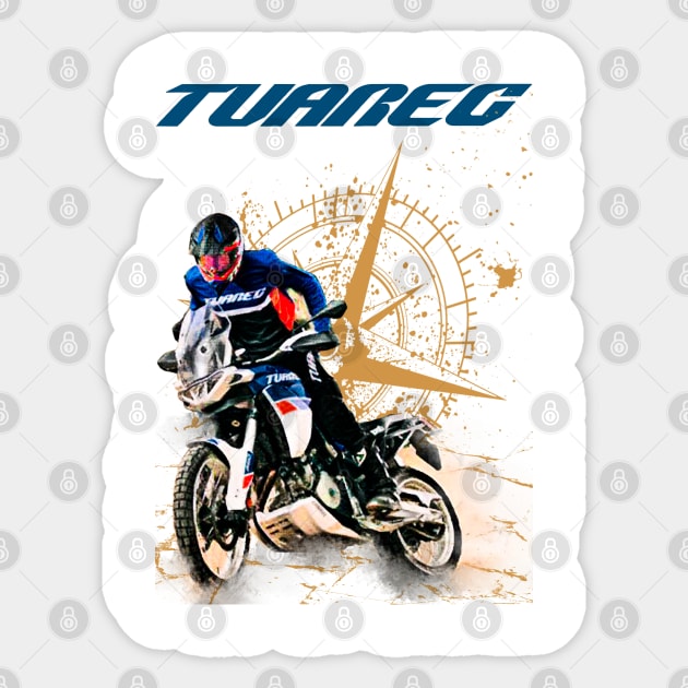 Touareg 660 off road Sticker by EvolutionMotoarte